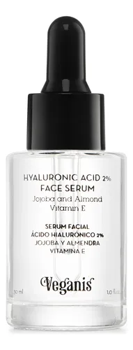Serum Facial Ácido Hialurónico 2% Vitamina E 30ml Veganis