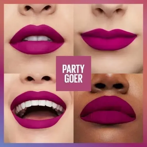 Labial Líquido Maybelline Super Stay Matte Ink 5ml Party Goer 410 Mate