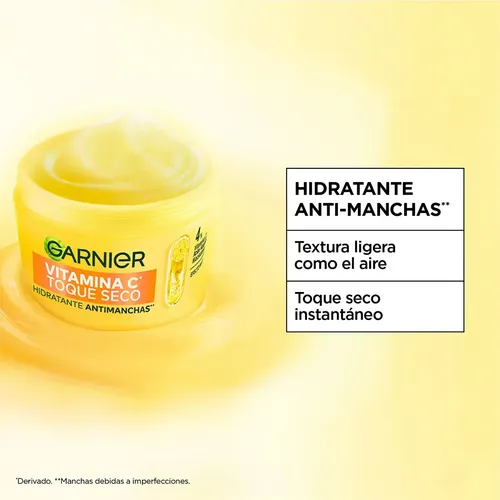 Garnier Hidratante Toque Seco Anti Manchas Vitamina C Todo T