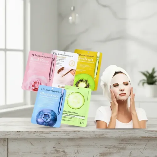 Kit X7 Mascarillas Faciales Humectantes Nutritivas Skincare