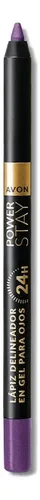 Lápiz Delineador En Gel Avon Power Stay Color Ultra Violet