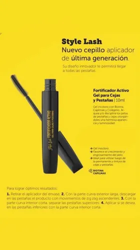 Fortificador Gel De Cejas Y Pestanas C/ Biotina Laca Incolor