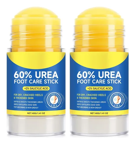 Crema Para Pies En Barra Con 60% De Urea, 2% De Ácido Salicílico,
