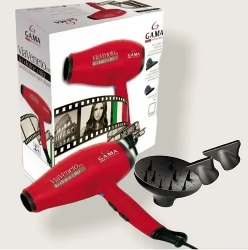 Secador De Pelo Gama Italy Tourmaline Via Veneto Ion 2200w