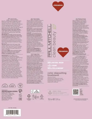 Tratamiento Decolorante Paul Mitchell Clean Beauty 150 Ml