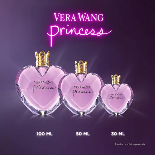 Perfume Vera Wang Princess De Vera Wang, Eau De Toilette Para Mujer, 3.4 Onzas Líquidas