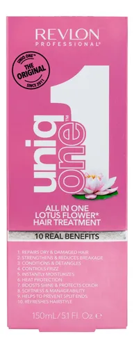 Revlon All In One 1 Tratamiento Uniq One Flor De Loto Brillo