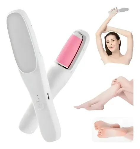 Depiladora Magica Y Exfoliador De Pies 2 En 1 Electrica