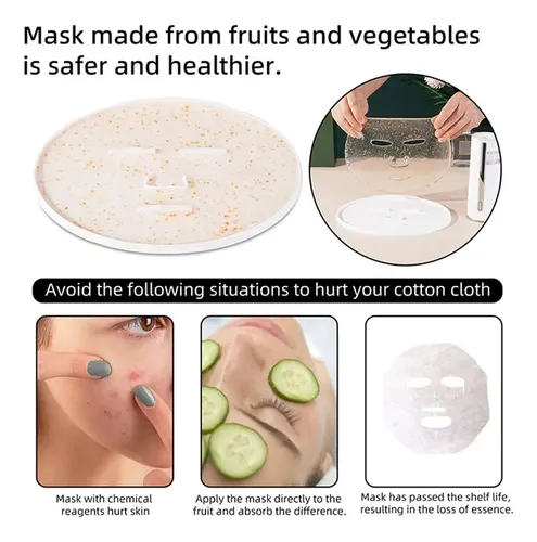 Prueba La Máquina De Mascarillas Caseras De Frutas Y Verdura
