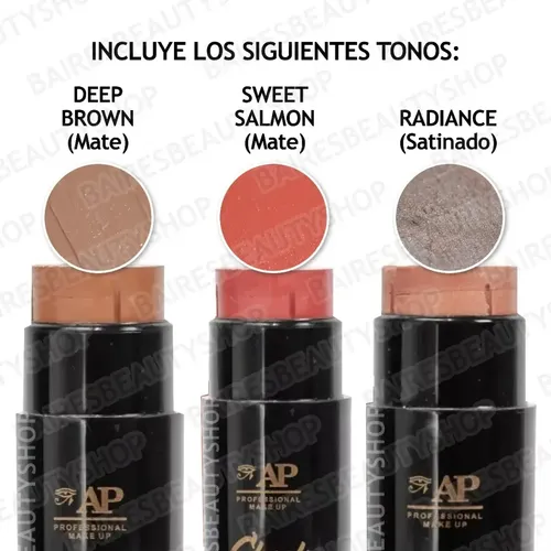 Rubor Cremoso Barra Cheek Stick Bronzer Ap Andrea Pellegrino