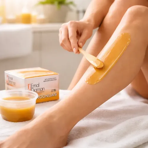 Emal Diaman Cera Depilatoria Miel Microondas 180g