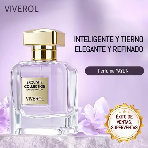 Perfume Viverol Exquisite Collection 75 Ml Mujer Parfum Acorde Frutal Y Floral Perfume Original Auténtico Caja Regalo