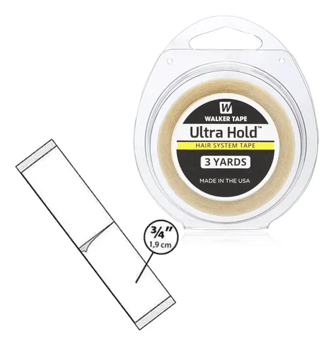 Cinta Bifaz Pegamento Pelucas Walker Tape 1.9 Cm 3 Yards