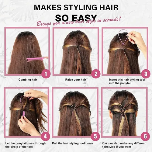 Peine Kit Peinado Accesorios Para Peinar Cebolla Cabello .