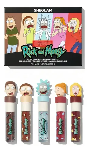 Labiales Sheglam Rick And Morty Negro