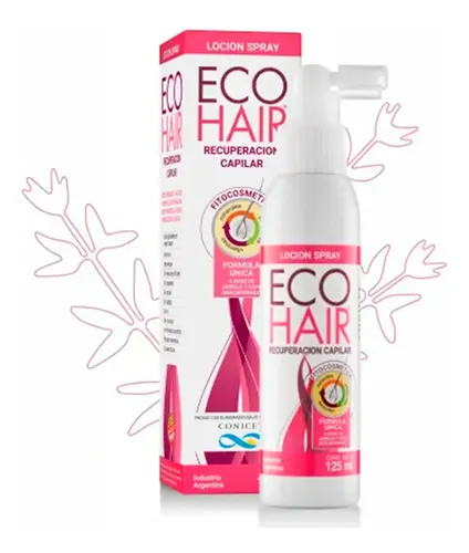 Ecohair Loción Crecimiento Pelo Recuperación Capilar Rosa