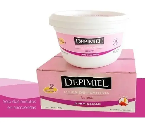 Cera Para Microondas Depimiel X200g Natural
