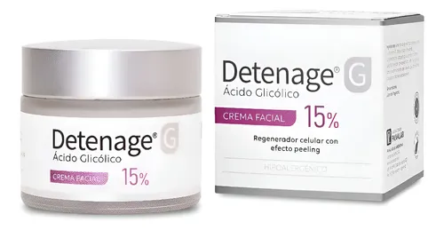 Detenage G Acido Glicólico 15% Crema Facial Antiedad 50g