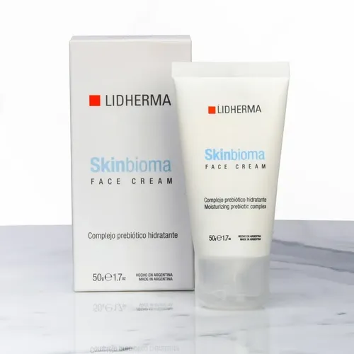 Lidherma Skinbioma Face Cream Hidratante Reparadora X50ml