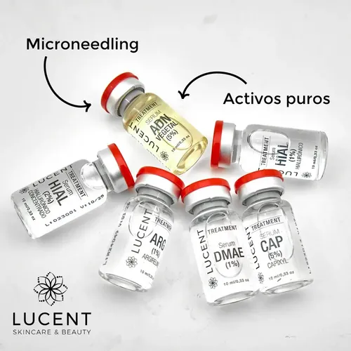 Serum Treatment Sin Tacc Dermapen + Aplicador A Eleccion Tipo de piel ADN VEGETAL 5