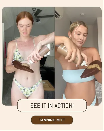 Manopla Aplicadora De Bronceado Sin Sol Peta Jane, Sin Rayas