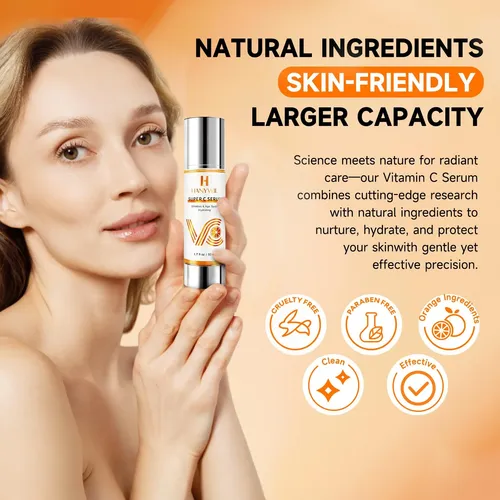 Jywil 20% Super Vitamin C Serum For Mature Skin, Targets Age Madura Día/noche