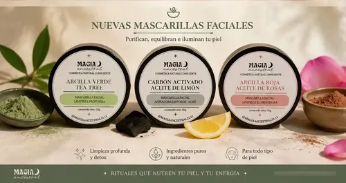 Mascarilla Facial Seca- Cosmética Natural