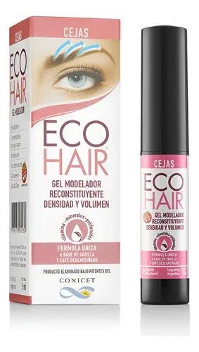 Eco Hair Gel Modelador Reconstituyente De Cejas 5ml