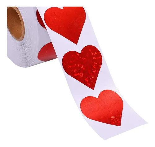 3 Paquete De 2-4 500x Pegatinas De Amor Etiquetas 3 Piezas
