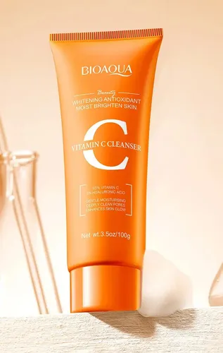 Jabon Facial Vitamina C Bioaqua Momento De Aplicación Día/noche Tipo De Piel Todo Tipo De Piel