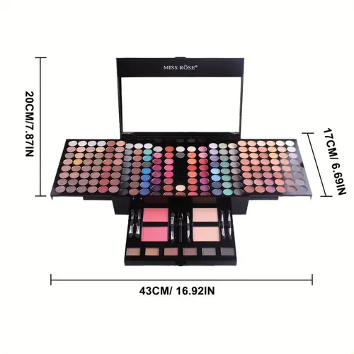 +kit De Paleta De Maquillaje Profesional De 190 Colores T.3/