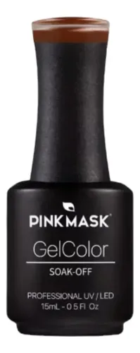 Esmalte Semipermanente Pink Mask Gel Color Wood
