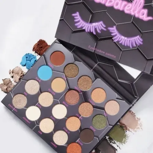 Paleta Sombras Ojos Beebeauty Barbarella 20 Colores Larga Duración