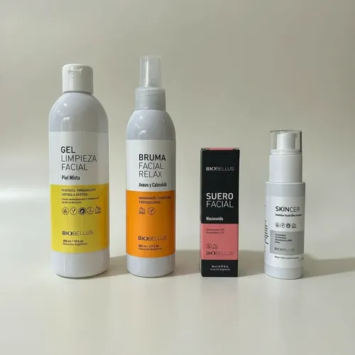 Skincare Facial Piel Mixta Rutina Diaria Biobellus
