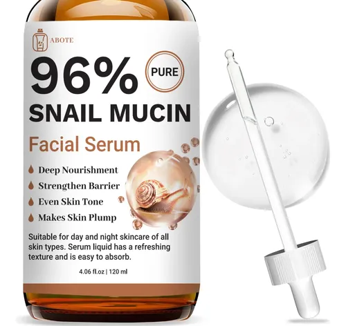 Abote Snail Mucin Face Serum 120ml With Pure 96% Snail