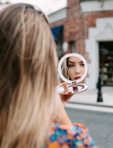 Be Espejo De Maquillaje De Viaje Con Iluminación Led