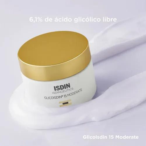 Isdin Glicoisdin 15 Crema Facial Antiedad Ácido Glicólico Antiarrugas Líneas De Expresión