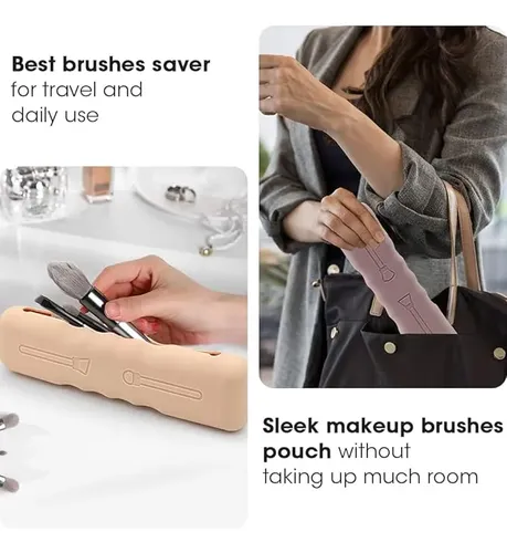 ! Organizador De Viaje For Brochas De Maquillaje, Paquete –