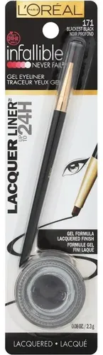 Lápiz De Gel L’oréal Paris Infallible 24hr Negro 1 Cuenta