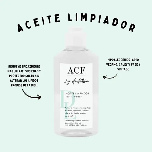 Aceite Limpiador X Acf By Dadatina