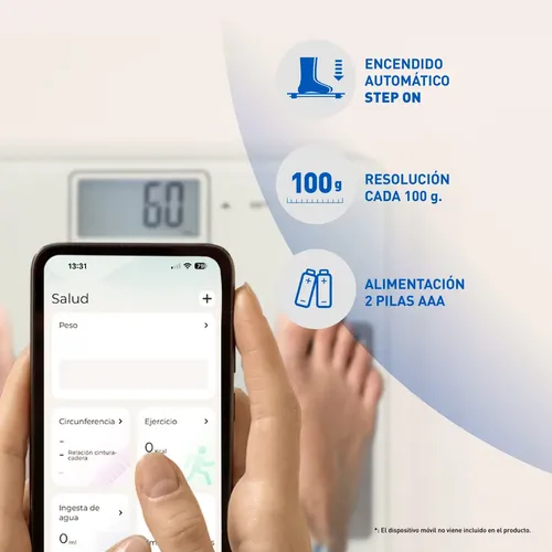 Balanza Digital Multifunción Bluetooth Silfab Be700i-bl Color Blanco