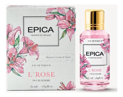 Perfume Epica L Rose Mujer Eau de Parfum Spray 50 mL Floral