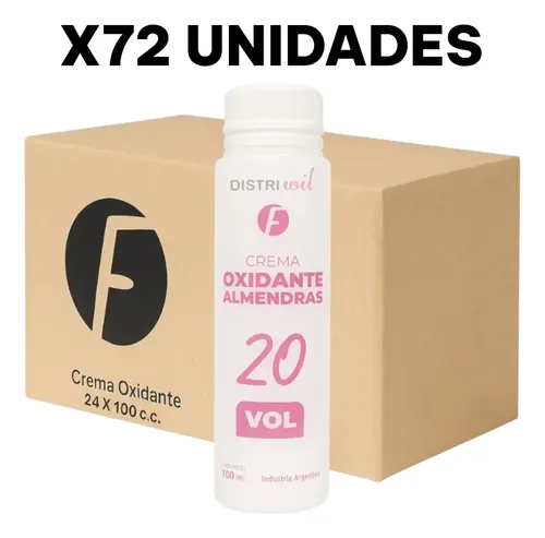 Pack Oxidante Frilayp 20 Vol X100ml. X 72uni.