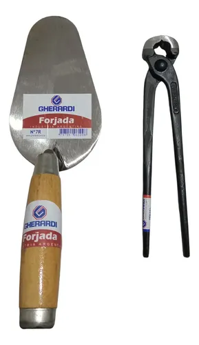 Cuchara N7 Roma Y Tenaza N9 Gherardi