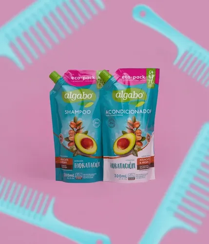 Eco-pack Repuesto Acondicionador Hidratación 930ml Algabo