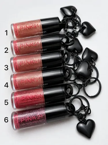 Gloss Labial Pink 21 Con Llavero