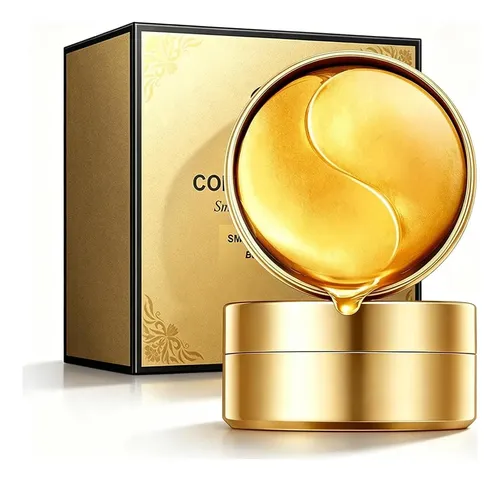 Charm Kiss Ojos 24k Oro Parche 60 Pzas Colágeno Ácido