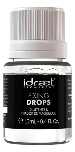 Idraet Fixing Drops Diluyente Y Fijador De Maquillaje 13ml