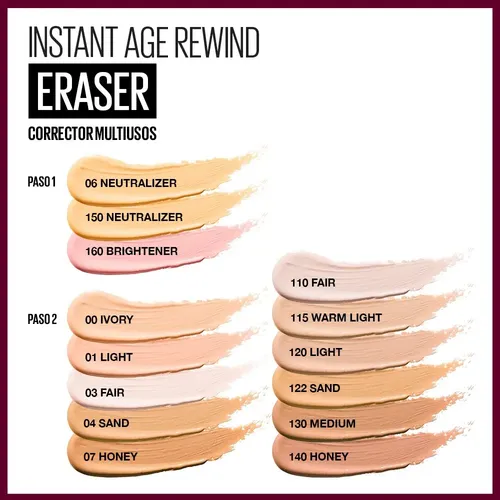 Corrector De Ojeras Maybelline Instant Age Rewind Tono Sand