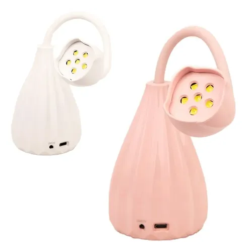 Lampara Flor 12w 6 Uv Led Manicura Secador Uñas City Girl